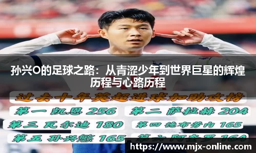 孙兴O的足球之路：从青涩少年到世界巨星的辉煌历程与心路历程