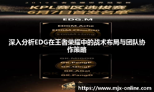 深入分析EDG在王者荣耀中的战术布局与团队协作策略